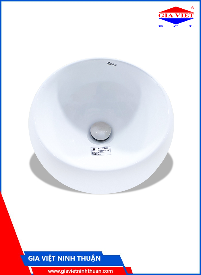 Chậu lavabo đặt bàn (LS25) Castle-s