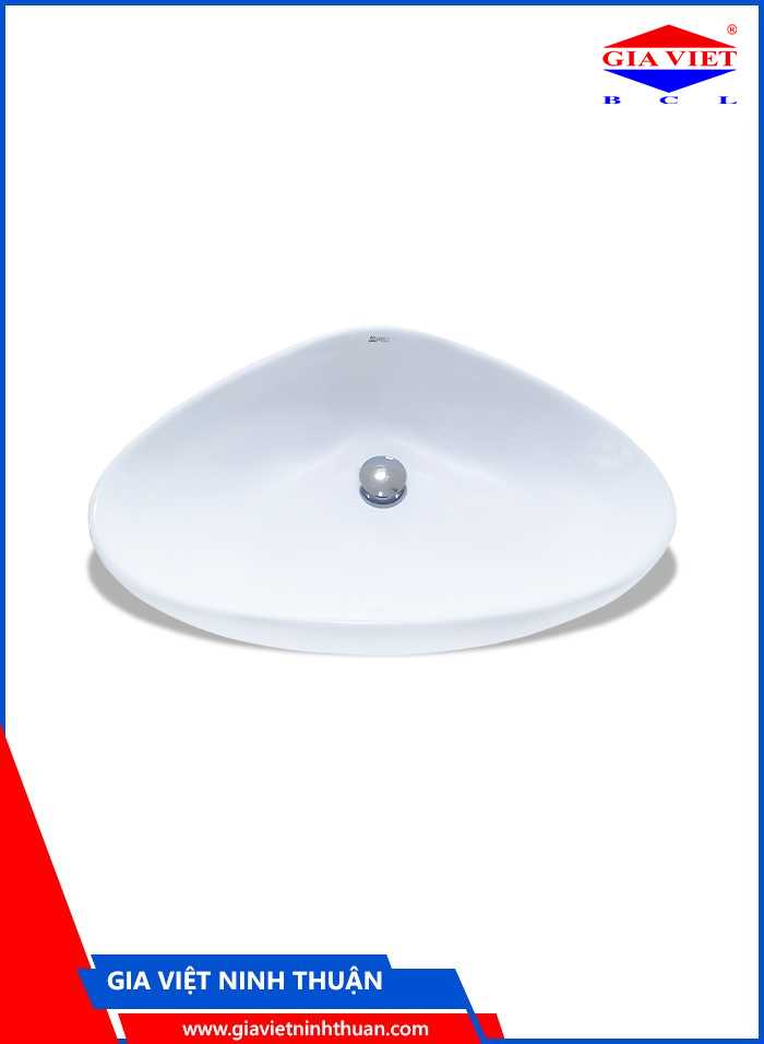 Chậu lavabo đặt bàn (Lavabo Sứ 152) Castle-s