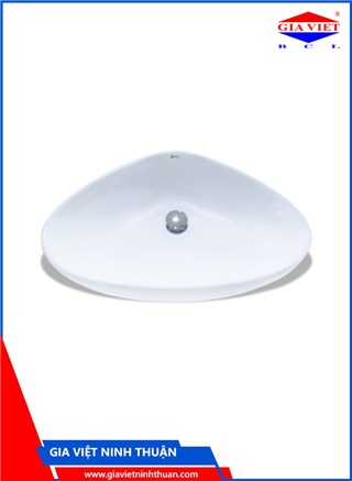 Chậu lavabo đặt bàn (Lavabo Sứ 152) Castle-s